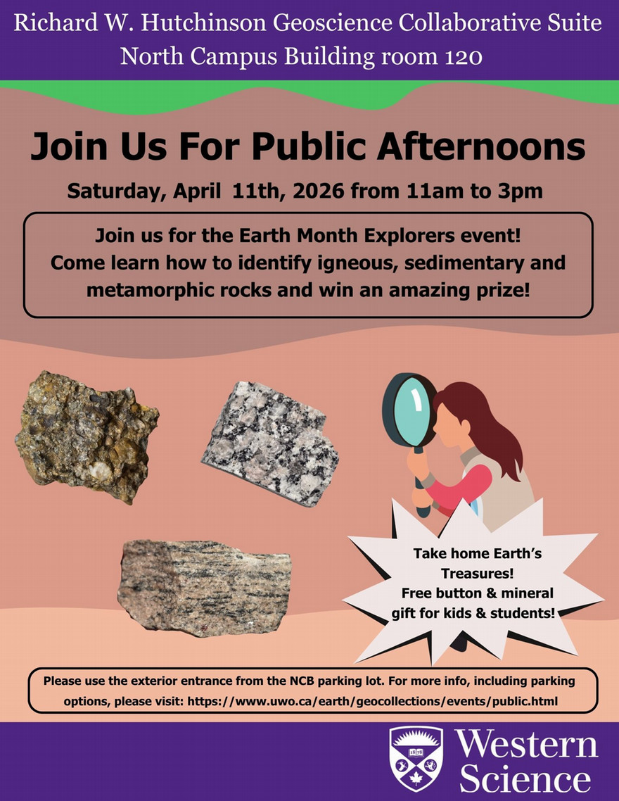 Poster for April 2026 public afternoon.